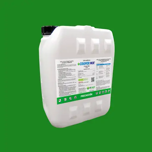 Etiqueta de producto agrícola con pictogramas GHS