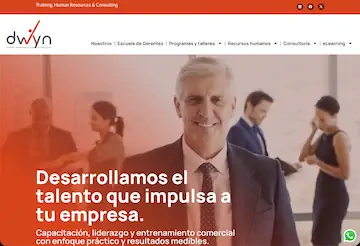 Sitio web Dwyn — SmartBrand360