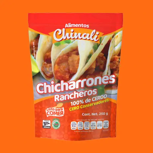 Bolsa de Chicharrones Rancheros Chinali – diseño de SmartBrand360