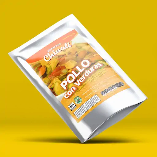 Bolsa de Pollo con Verduras Chinali – etiqueta diseñada por SmartBrand360