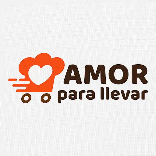 Logotipo Amor para Llevar sobre blanco – nombre de marca creado con el servicio de naming de SmartBrand360
